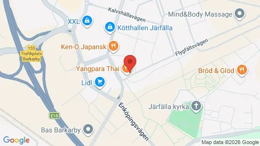 Lägenheter att hyra i Järfälla - kort over placeringen