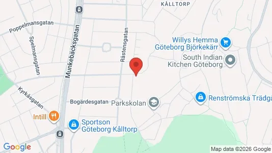 Lägenheter att hyra i Örgryte-Härlanda - kort over placeringen