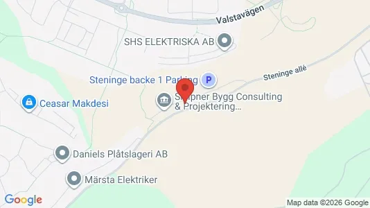 Lägenheter att hyra i Sigtuna - kort over placeringen