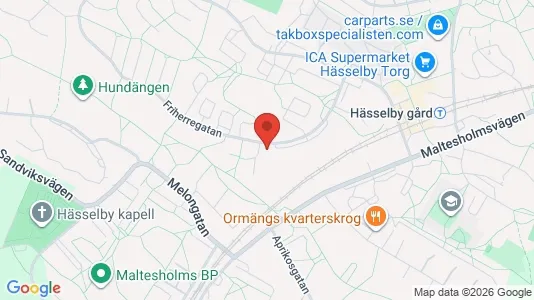 Lägenheter att hyra i Västerort - kort over placeringen