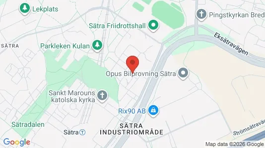 Lägenheter att hyra i Söderort - kort over placeringen