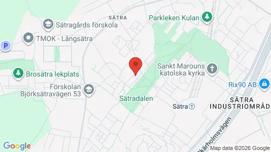 Lägenheter att hyra i Söderort - kort over placeringen