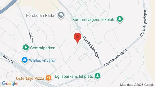 Lägenheter att hyra i Södertälje - kort over placeringen
