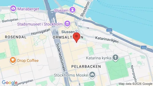 Lägenheter att hyra i Södermalm - kort over placeringen