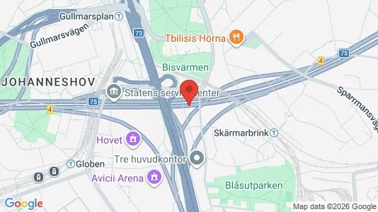 Lägenheter att hyra i Söderort - kort over placeringen