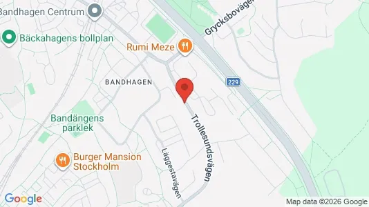 Lägenheter att hyra i Söderort - kort over placeringen
