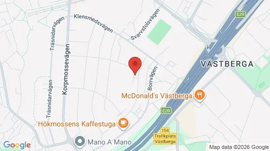 Lägenheter att hyra i Söderort - kort over placeringen