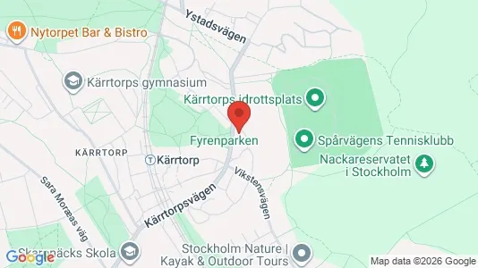 Lägenheter att hyra i Söderort - kort over placeringen