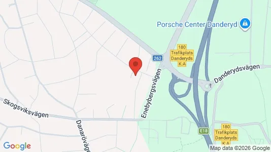 Lägenheter att hyra i Danderyd - kort over placeringen