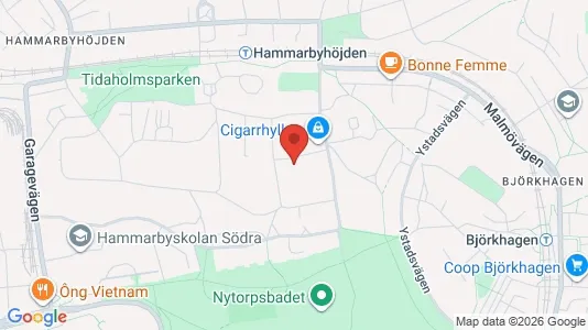 Lägenheter att hyra i Söderort - kort over placeringen