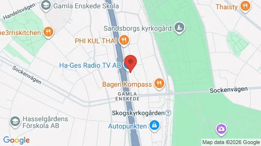 Lägenheter att hyra i Söderort - kort over placeringen
