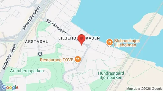 Lägenheter att hyra i Södermalm - kort over placeringen