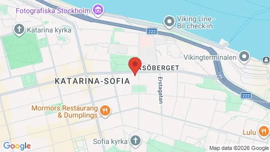 Lägenheter att hyra i Södermalm - kort over placeringen