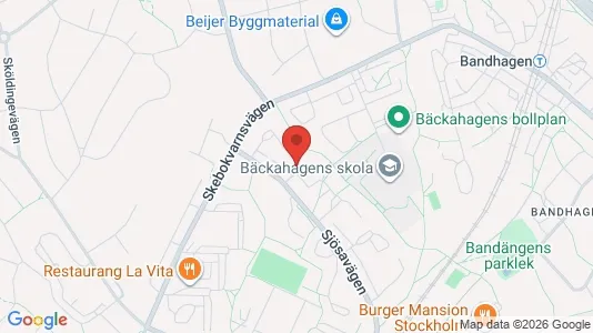 Lägenheter att hyra i Söderort - kort over placeringen
