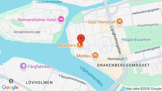 Lägenheter att hyra i Södermalm - kort over placeringen