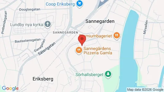 Lägenheter att hyra i Lundby - kort over placeringen