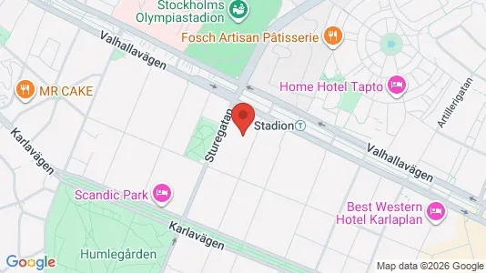 Lägenheter att hyra i Östermalm - kort over placeringen