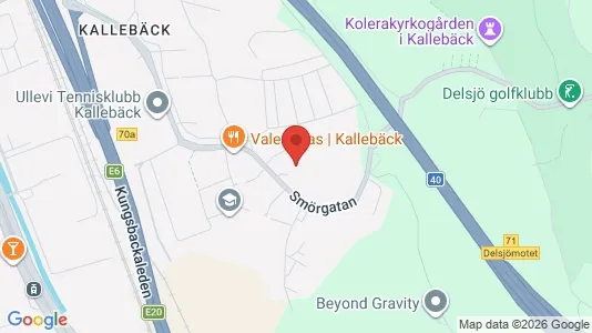Lägenheter att hyra i Örgryte-Härlanda - kort over placeringen