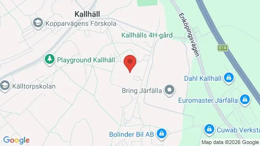 Lägenheter att hyra i Järfälla - kort over placeringen