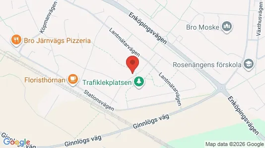 Lägenheter att hyra i Upplands-Bro - kort over placeringen