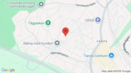 Lägenheter att hyra i Söderort - kort over placeringen