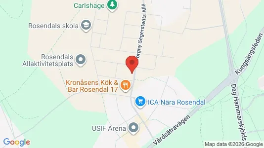 Lägenheter att hyra i Område ej specificerat - kort over placeringen