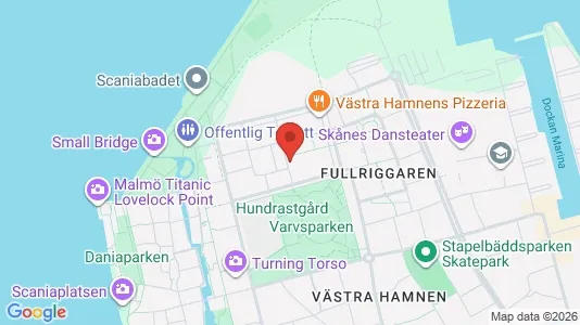 Lägenheter att hyra i Malmö Centrum - kort over placeringen