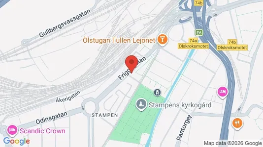 Lägenheter att hyra i Göteborg Centrum - kort over placeringen
