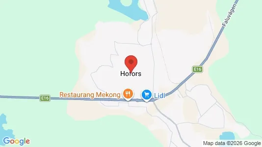 Lägenheter att hyra i Hofors - kort over placeringen