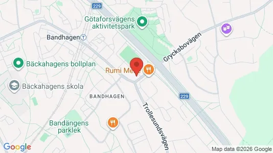 Lägenheter att hyra i Söderort - kort over placeringen