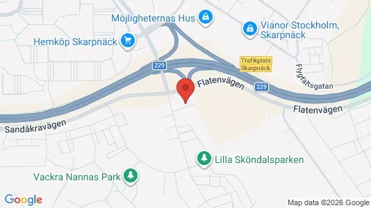 Lägenheter att hyra i Söderort - kort over placeringen