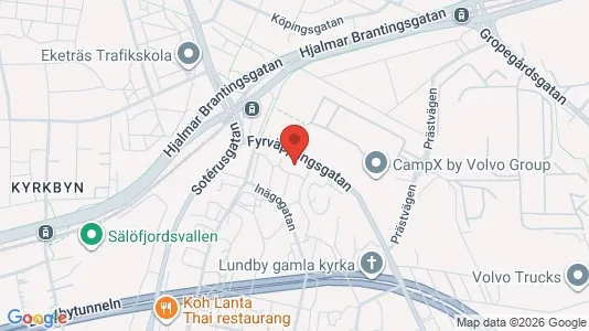 Lägenheter att hyra i Västra hisingen - kort over placeringen