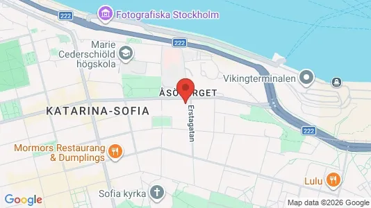 Lägenheter att hyra i Södermalm - kort over placeringen