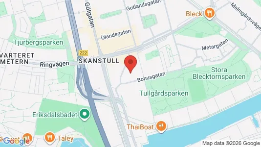 Lägenheter att hyra i Södermalm - kort over placeringen