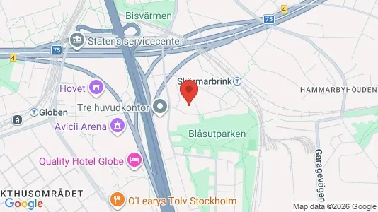 Lägenheter att hyra i Söderort - kort over placeringen