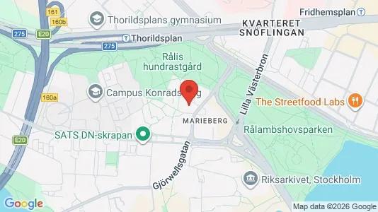 Lägenheter att hyra i Kungsholmen - kort over placeringen