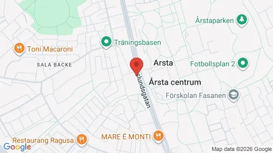 Lägenheter att hyra i Sala - kort over placeringen