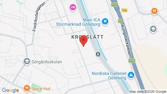 Lägenheter att hyra i Örgryte-Härlanda - kort over placeringen