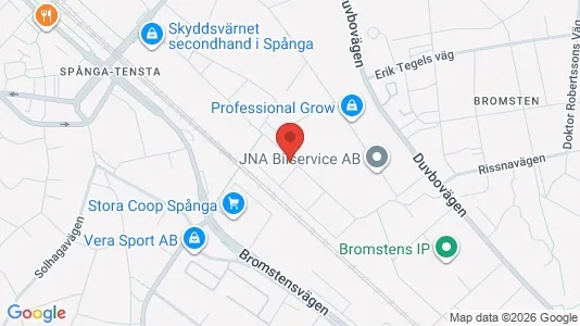 Lägenheter att hyra i Område ej specificerat - kort over placeringen