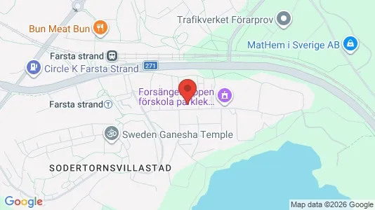 Lägenheter att hyra i Söderort - kort over placeringen