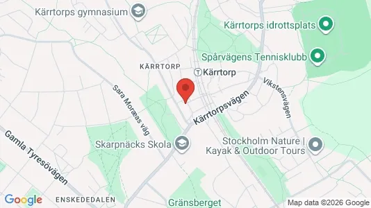 Lägenheter att hyra i Söderort - kort over placeringen