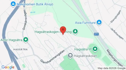 Lägenheter att hyra i Söderort - kort over placeringen