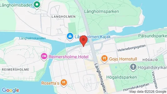 Lägenheter att hyra i Södermalm - kort over placeringen