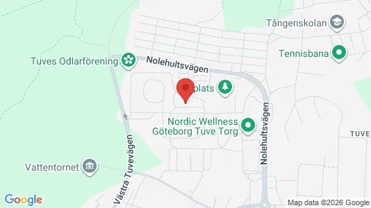 Lägenheter att hyra i Lundby - kort over placeringen