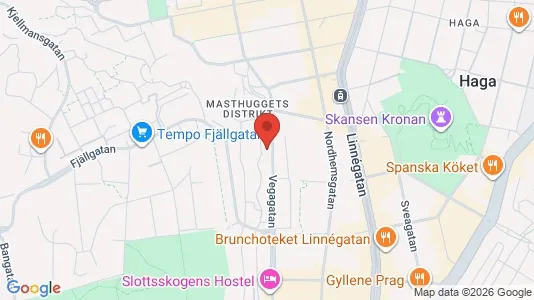 Lägenheter att hyra i Göteborg Centrum - kort over placeringen
