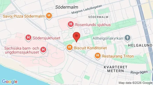 Lägenheter att hyra i Södermalm - kort over placeringen
