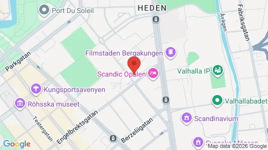 Lägenheter att hyra i Göteborg Centrum - kort over placeringen