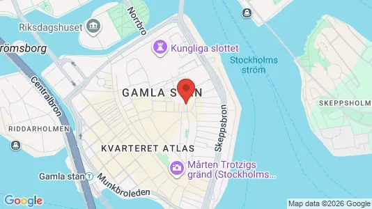Lägenheter att hyra i Stockholm Innerstad - kort over placeringen