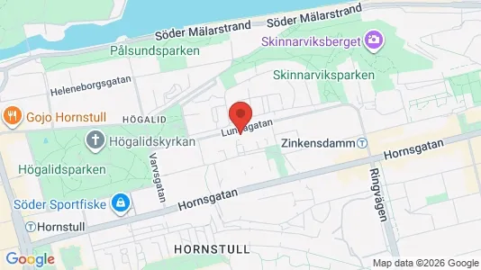 Lägenheter att hyra i Södermalm - kort over placeringen