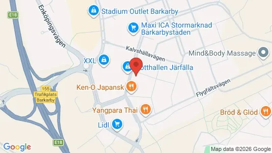 Lägenheter att hyra i Järfälla - kort over placeringen